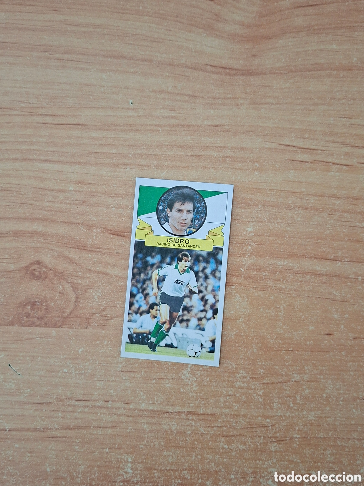 Cromos de Futebol: Este 85 86 isidro Santander coloca despegado ver fotos
