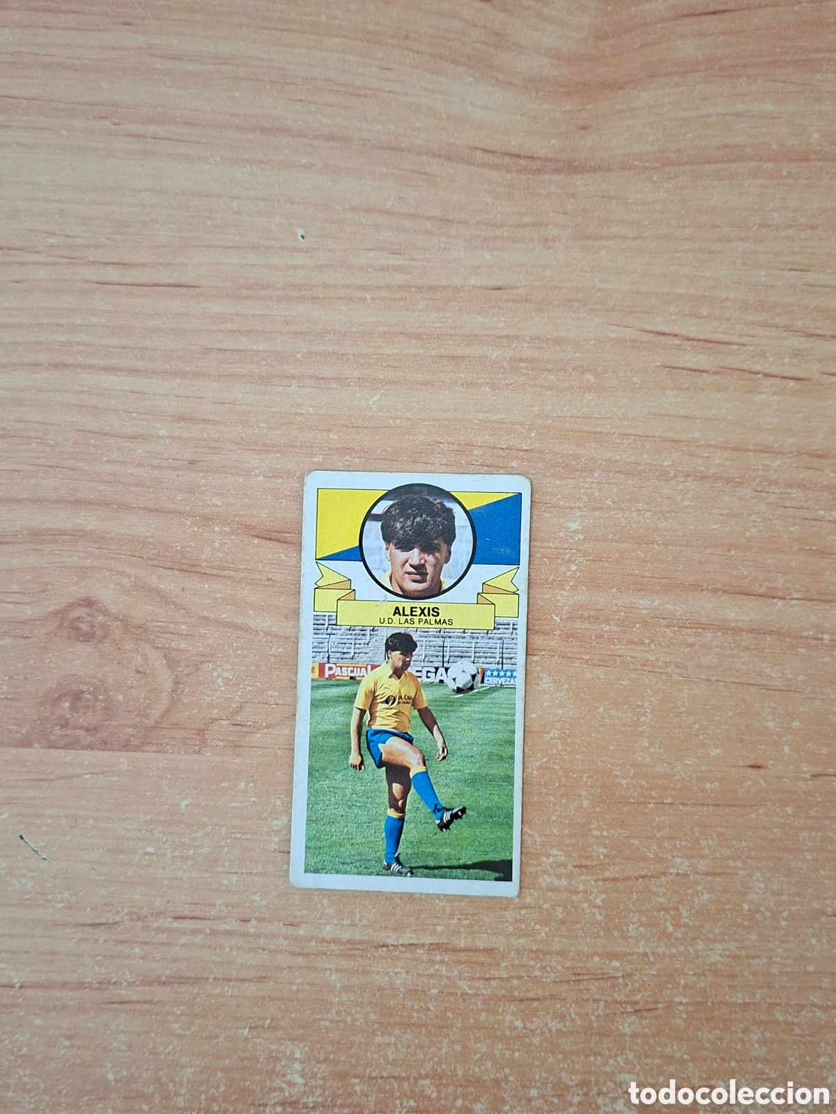 Cromos de Futebol: Este 85 86 alexis las Palmas coloca despegado ver fotos