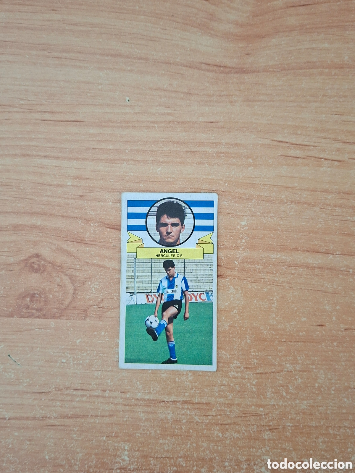 Cromos de Futebol: Este 85 86 Angel h&eacute;rcules coloca despegado ver fotos