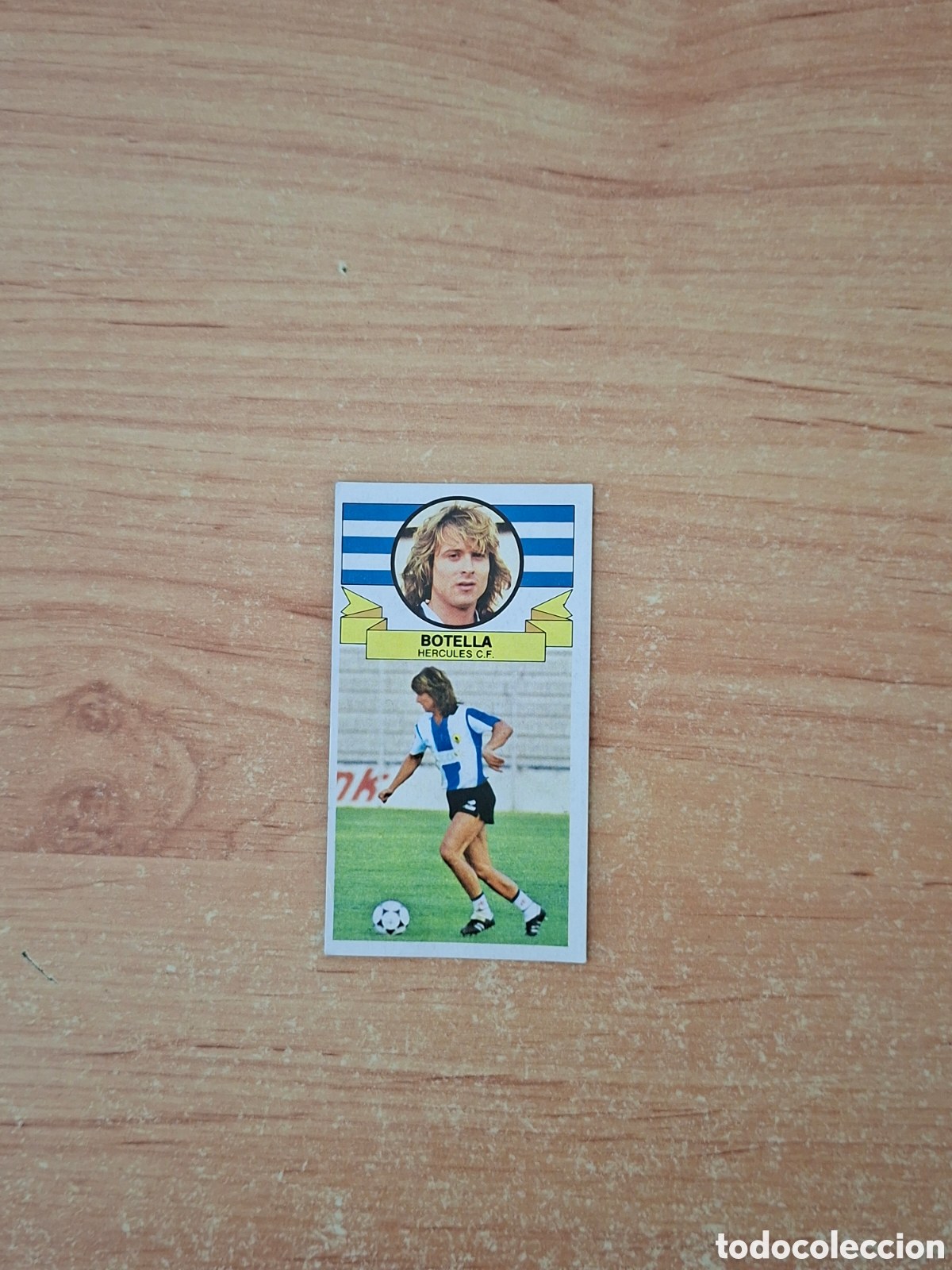 Cromos de Futebol: Este 85 86 botella h&eacute;rcules coloca despegado ver fotos