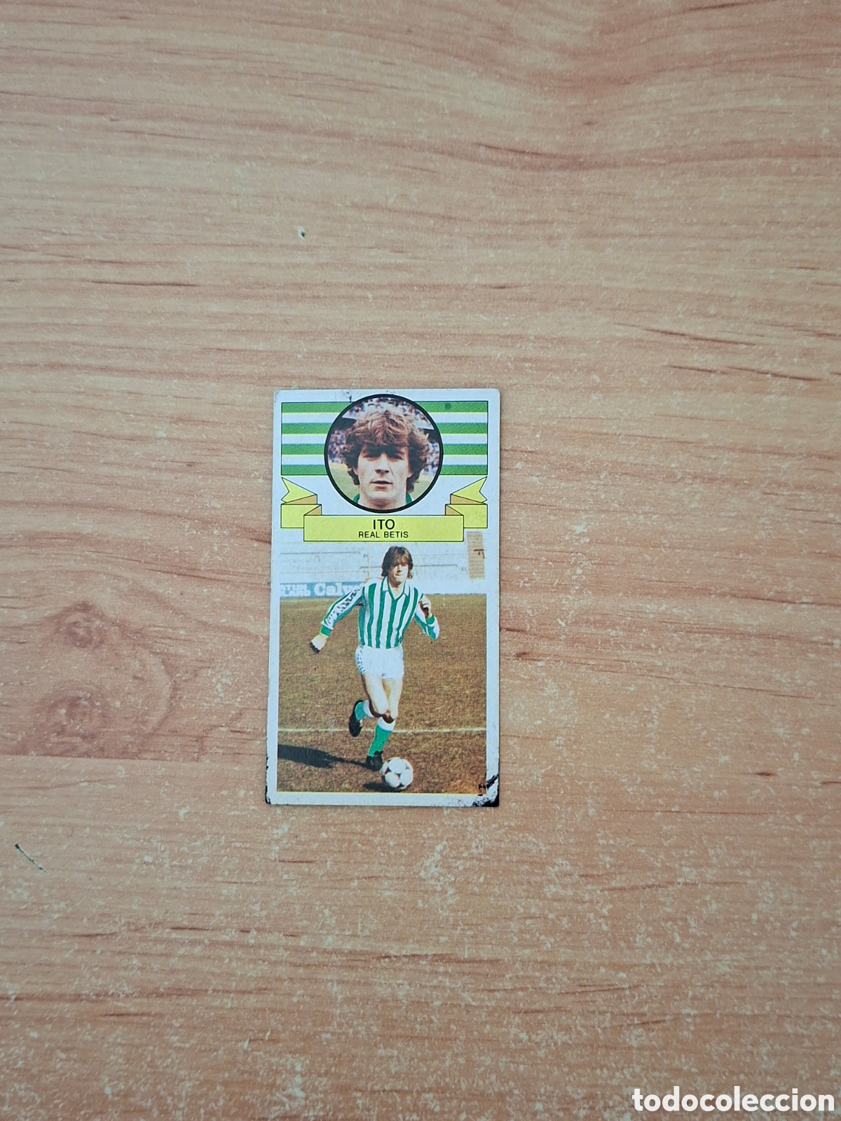 Football Stickers: Este 85 86 ito betis coloca despegado ver fotos