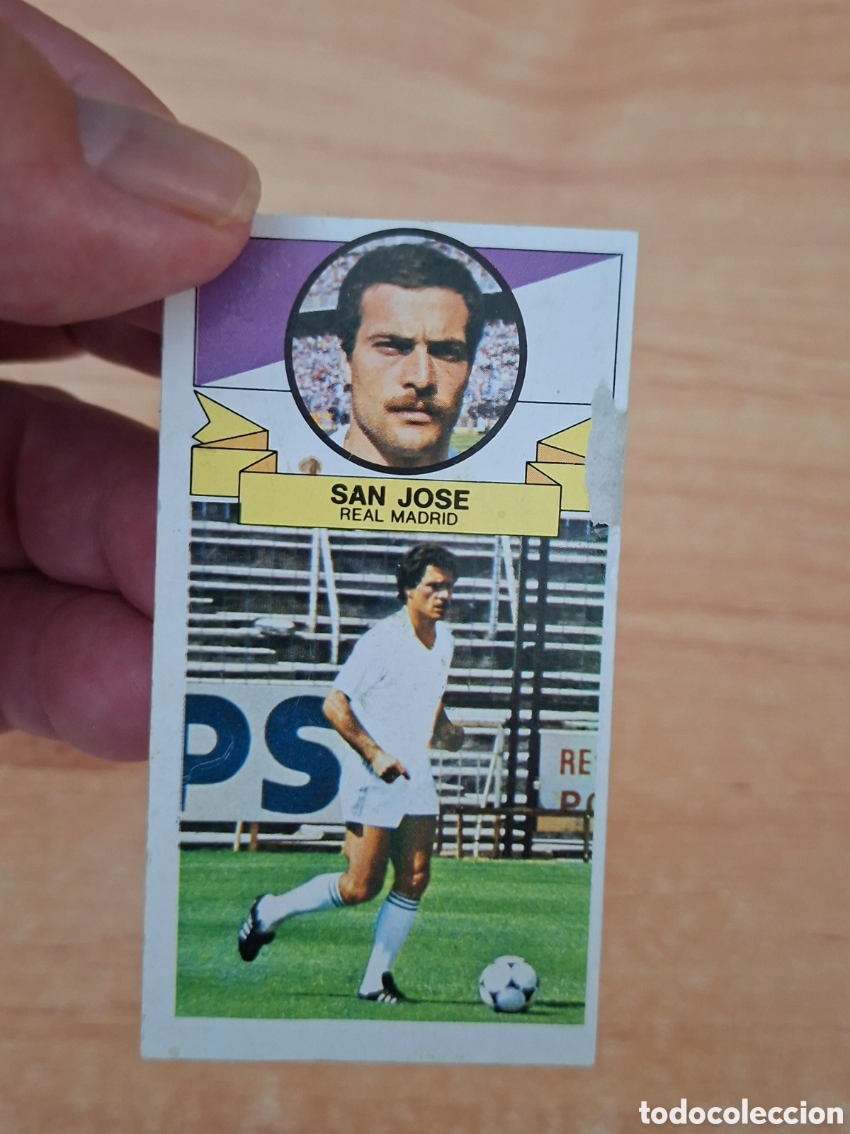 Football Stickers: Este 85 86 sanjose Madrid sin publicidad despegado ver fotos
