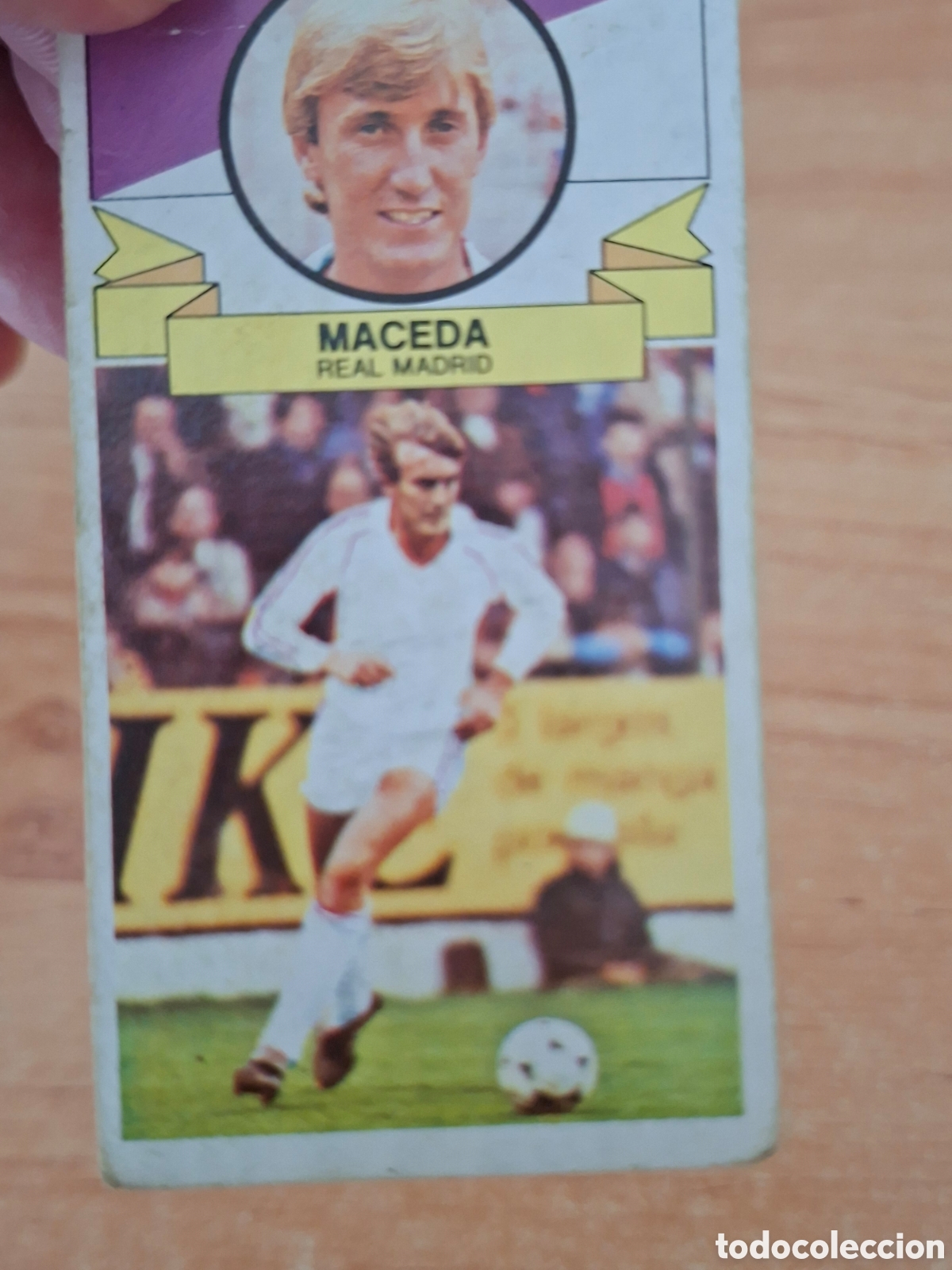 Football Stickers: Este 85 86 maceda Madrid fichaje sin publicidad 12despegado ver fotos