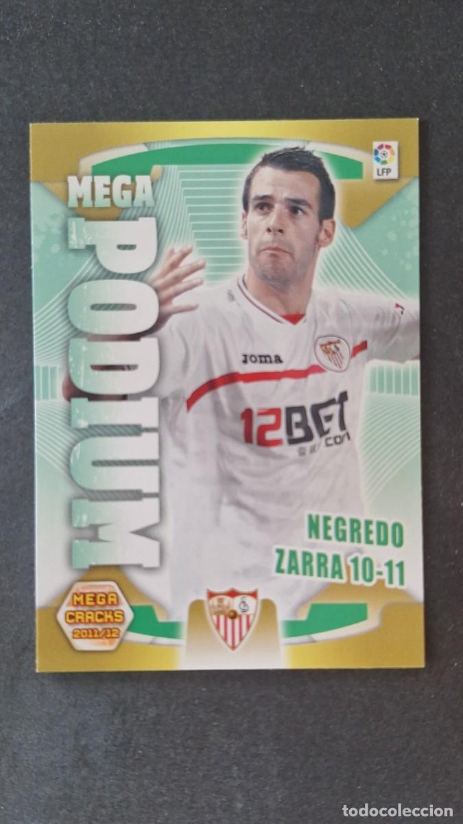 Cromos de Futebol: L2 NEGREDO SEVILLA F. C. ZARRA 10 11 MEGA PODIUM 367 PANINI MEGACRACKS 2011 2012 11 12