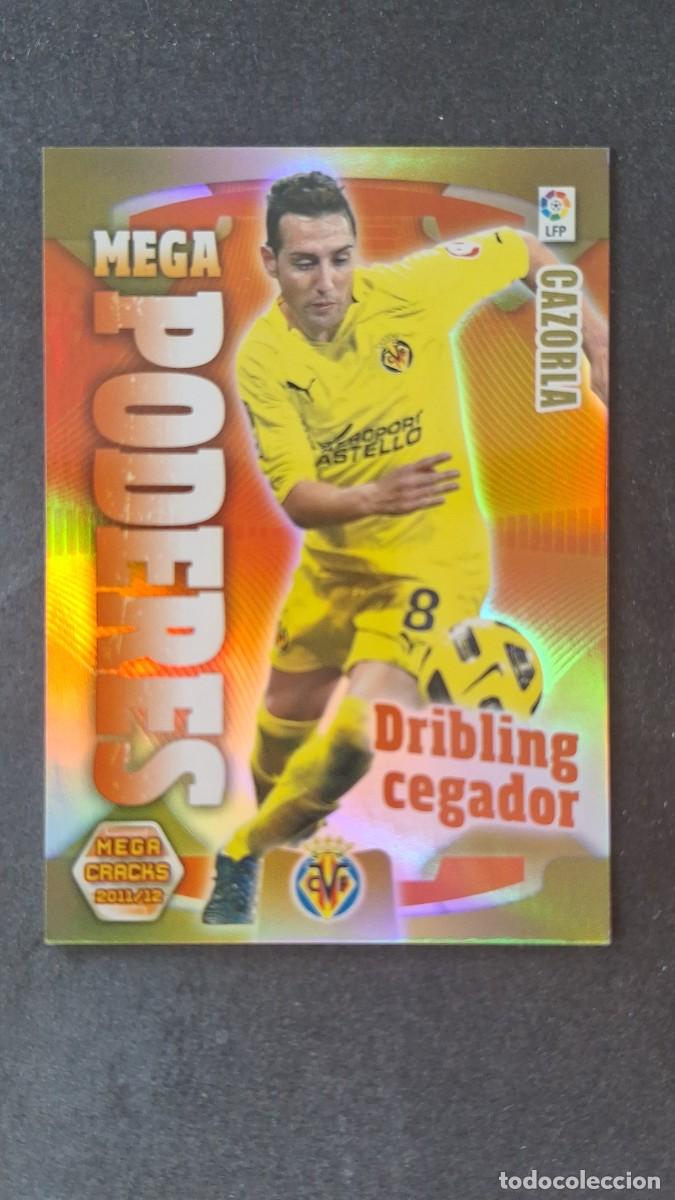 Cromos de Futebol: L2 CAZORLA VILLARREAL C. F. MEGA PODERES 373 PANINI MEGACRACKS 2011 2012 11 12