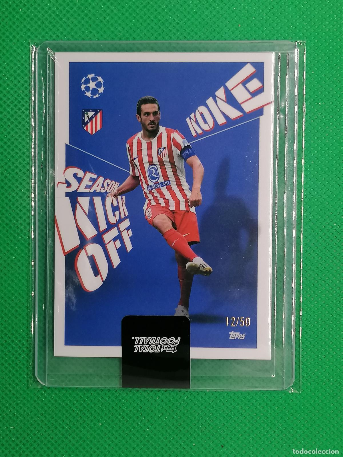 Cromos de f&uacute;tbol: KOKE ATLETICO DE MADRID SEASON KICK OFF /50 ⚽ TTF TOPPS TOTAL FOOTBALL 25 26 2025 2026 ⚽