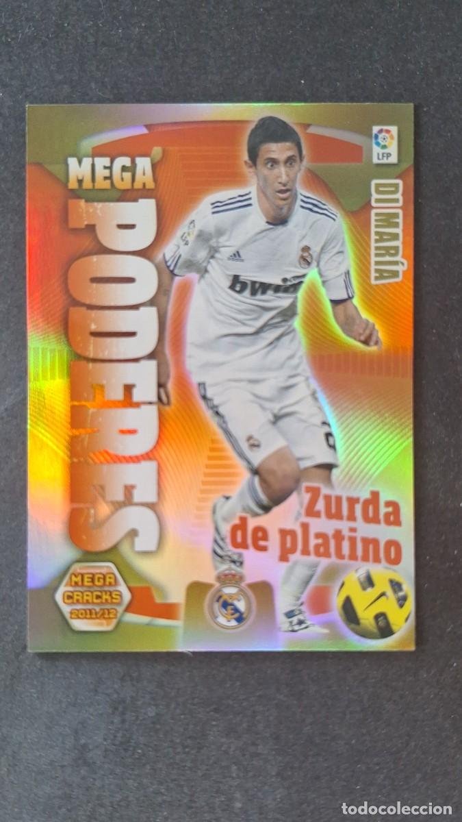 Cromos de Futebol: L2 DI MARIA REAL MADRID MEGA PODERES 378 PANINI MEGACRACKS 2011 2012 11 12