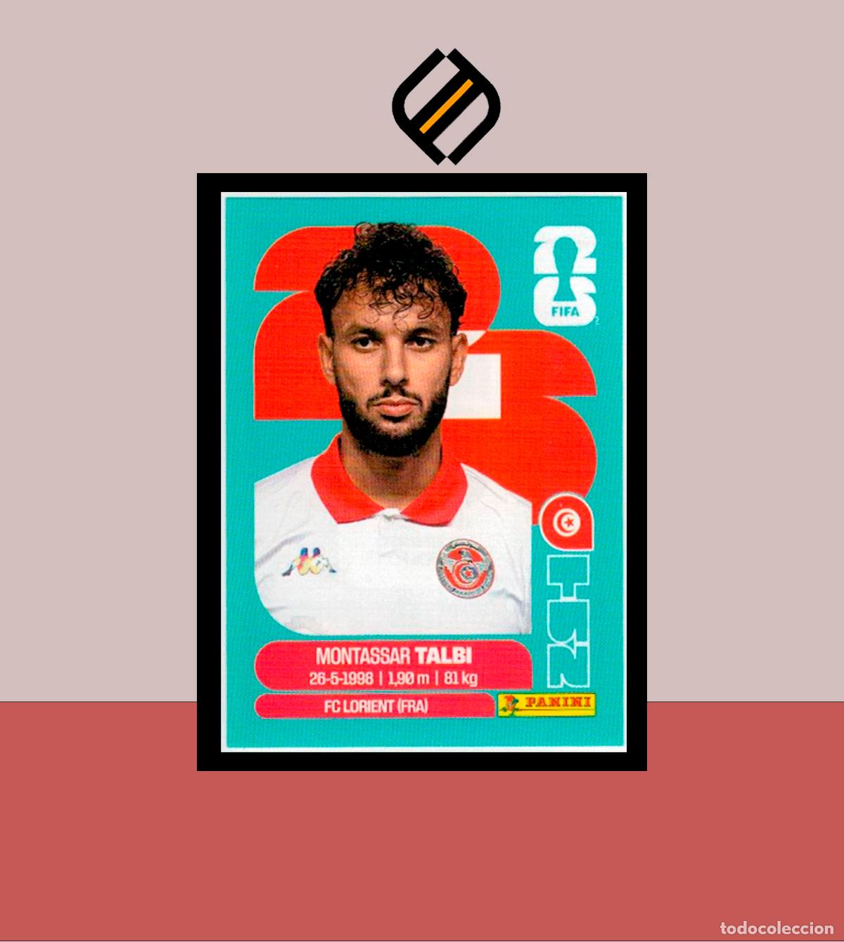 Cromos de f&uacute;tbol: PANINI FIFA CLUB WORLD CUP 2026 26 TUN 5 MONTASSAR TALBI T&Uacute;NEZ STICKER MUNDIAL MEX CAN USA LIGA
