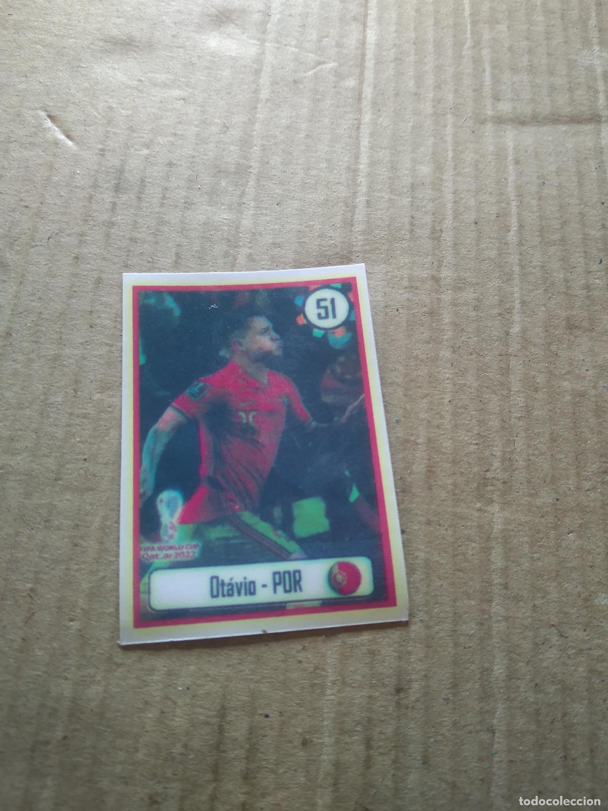 Cromos de f&uacute;tbol: 51 OTAVIO PORTUGAL CROMO FUTBOL MUNDIAL 2022 WORLD CUP EDITADO EN BRASIL