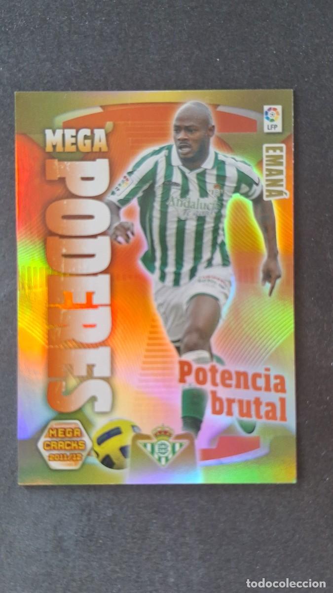 Cromos de Futebol: L2 EMANA REAL BETIS BALOMPIE MEGA PODERES 380 PANINI MEGACRACKS 2011 2012 11 12