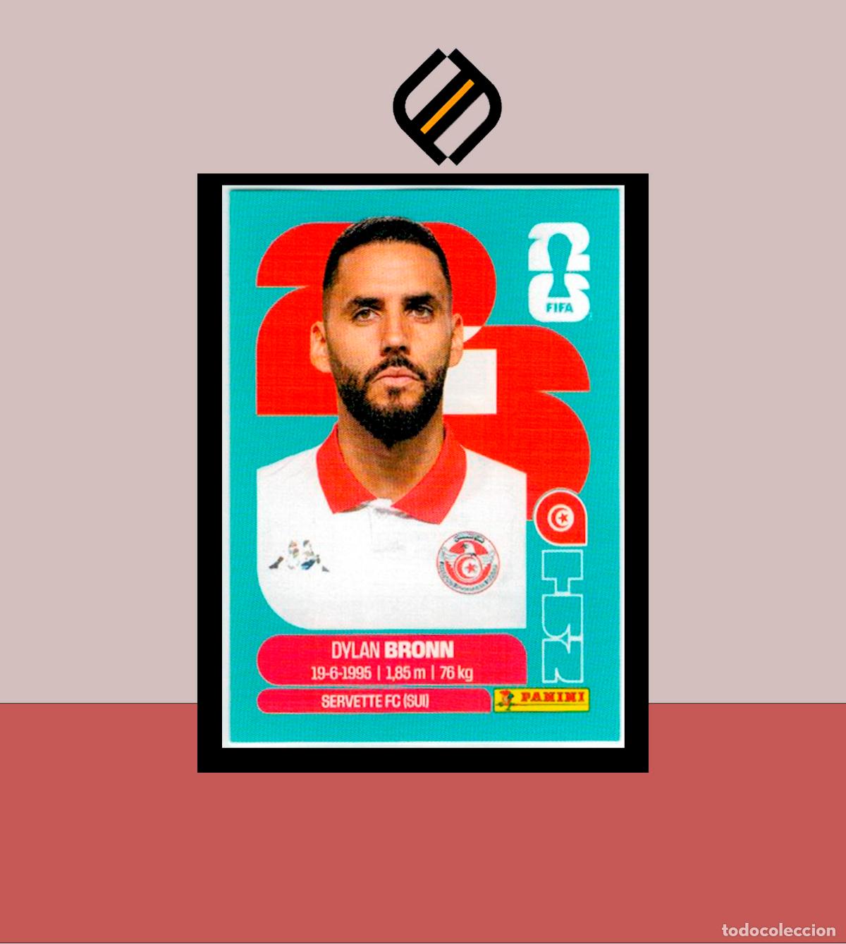 Cromos de f&uacute;tbol: PANINI FIFA CLUB WORLD CUP 2026 26 TUN 8 DYLAN BRONN T&Uacute;NEZ STICKER MUNDIAL MEX CAN USA LIGA