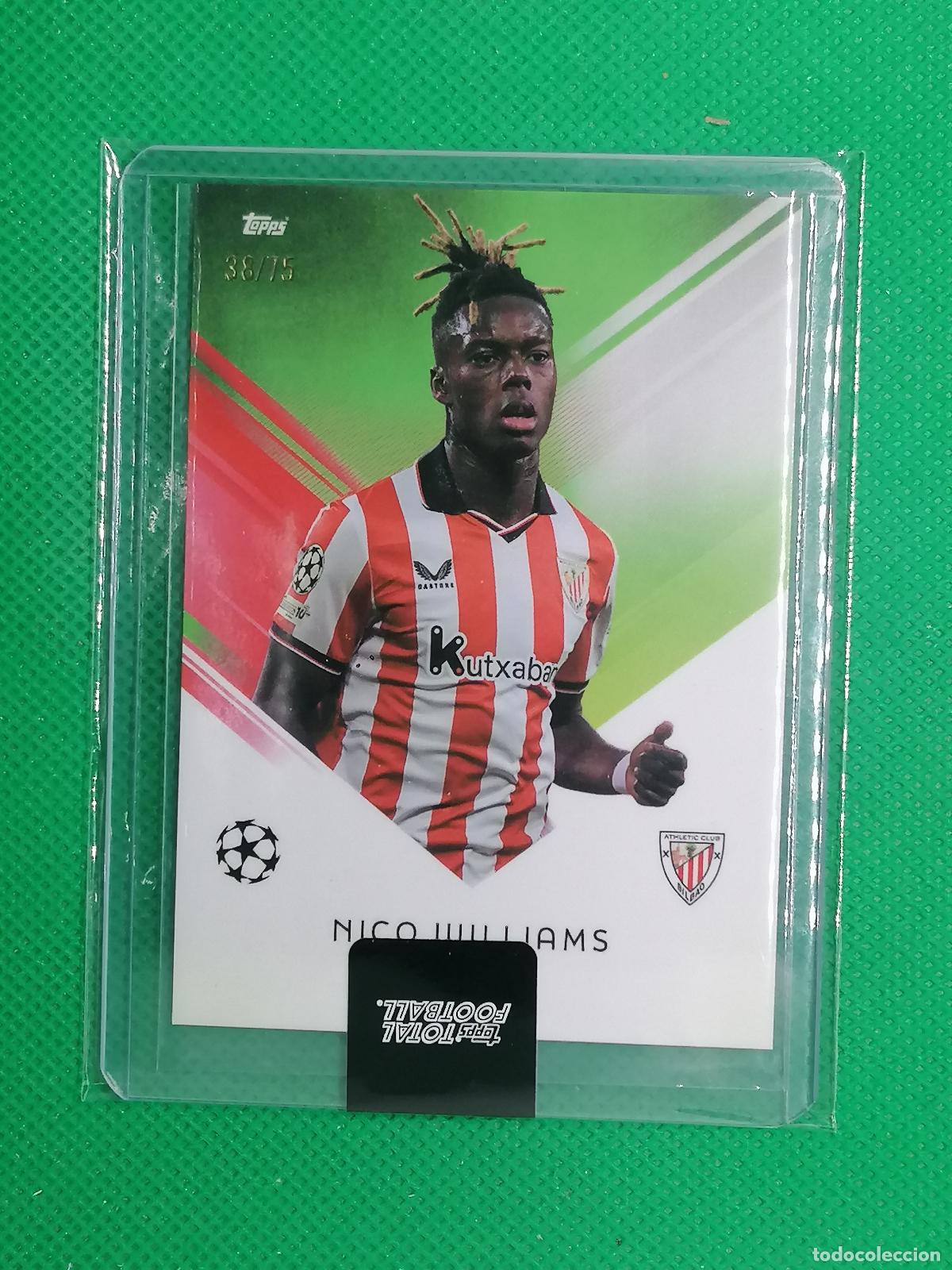 Cromos de f&uacute;tbol: NICO WILLIAMS ATHLETIC BILBAO /75 ⚽ TTF TOPPS TOTAL FOOTBALL 25 26 2025 2026 ⚽