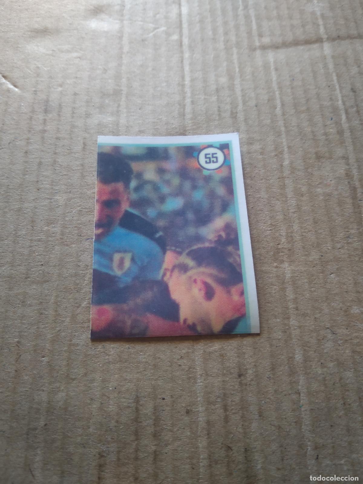 Cromos de f&uacute;tbol: 55 EQUIPO PLANTILLA URUGUAY CROMO FUTBOL MUNDIAL 2022 WORLD CUP EDITADO EN BRASIL