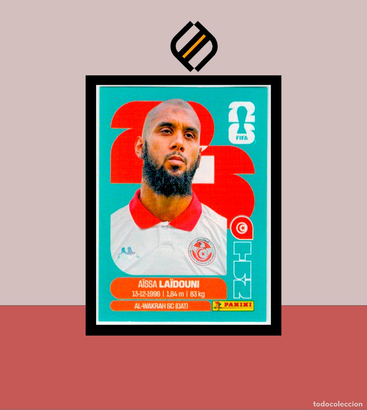 Cromos de f&uacute;tbol: PANINI FIFA CLUB WORLD CUP 2026 26 TUN 10 AISSA LAIDOUNI T&Uacute;NEZ STICKER MUNDIAL MEX CAN USA LIGA