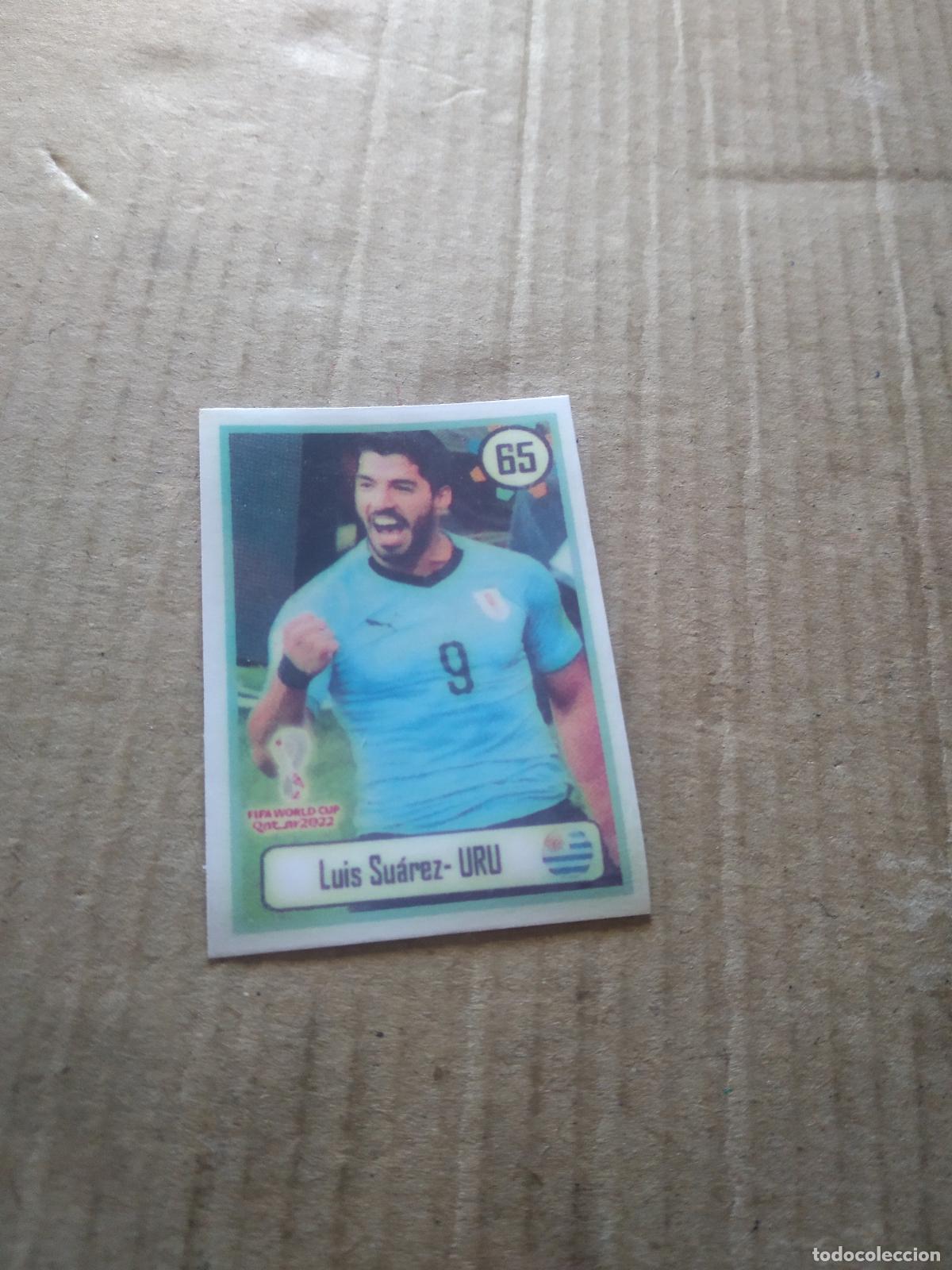 Cromos de f&uacute;tbol: 65 LUIS SUAREZ URUGUAY CROMO FUTBOL MUNDIAL 2022 WORLD CUP EDITADO EN BRASIL