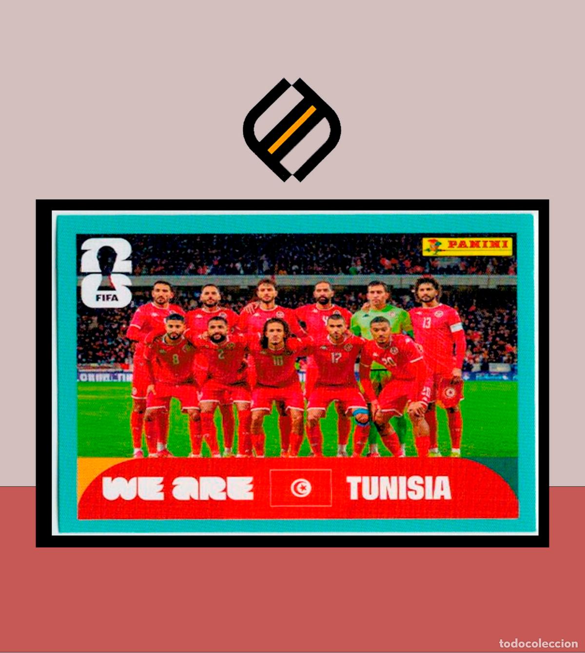 Cromos de f&uacute;tbol: PANINI FIFA CLUB WORLD CUP 2026 26 TUN 13 ALINEACI&Oacute;N T&Uacute;NEZ STICKER MUNDIAL MEX CAN USA LIGA