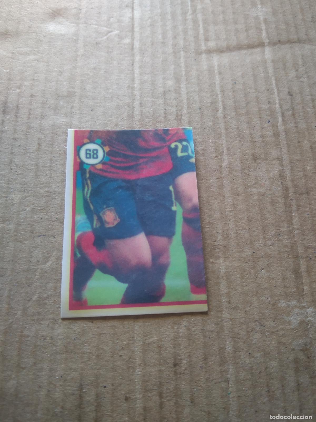 Cromos de f&uacute;tbol: 68 EQUIPO PLANTILLA ESPA&Ntilde;A CROMO FUTBOL MUNDIAL 2022 WORLD CUP EDITADO EN BRASIL