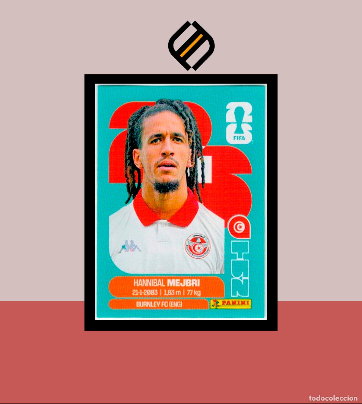 Cromos de f&uacute;tbol: PANINI FIFA CLUB WORLD CUP 2026 26 TUN 14 HANNIBAL MEJBRI T&Uacute;NEZ STICKER MUNDIAL MEX CAN USA LIGA
