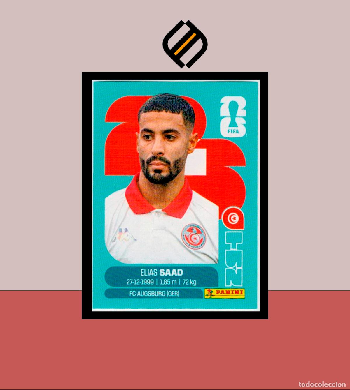 Cromos de f&uacute;tbol: PANINI FIFA CLUB WORLD CUP 2026 26 TUN 16 ELIAS SAAD T&Uacute;NEZ STICKER MUNDIAL MEX CAN USA LIGA