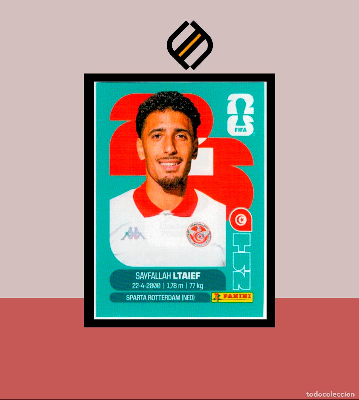 Cromos de f&uacute;tbol: PANINI FIFA CLUB WORLD CUP 2026 26 TUN 19 SAYFALLAH LTAIEF T&Uacute;NEZ STICKER MUNDIAL MEX CAN USA LIGA