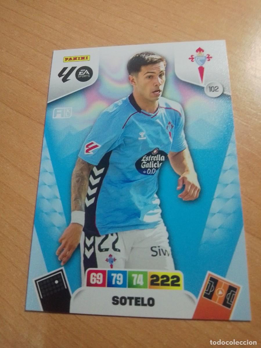 Cromos de f&uacute;tbol: 102 SOTELO DEL CELTA 25 26 ADRENALYN XL 2025 2026