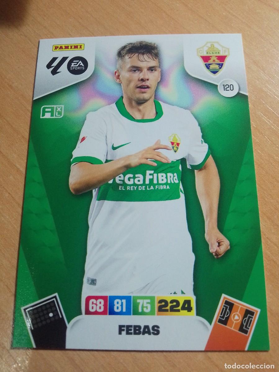 Cromos de f&uacute;tbol: 120 FEBAS DEL ELCHE 25 26 ADRENALYN XL 2025 2026 NUEVO DE SOBRE