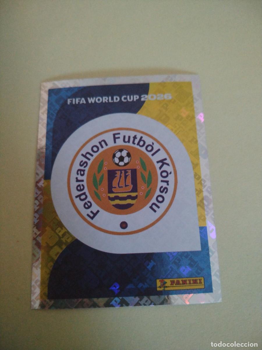 Cromos de f&uacute;tbol: CROMO MUNDIAL 2026 - CURACAO CUW 1