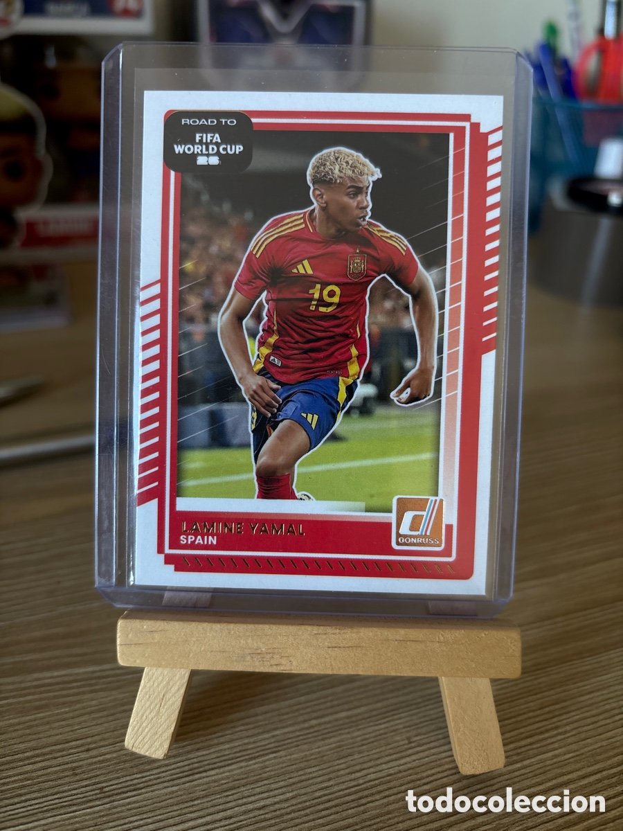 Cromos de f&uacute;tbol: Yamal Donruss FIFA WORLD CUP
