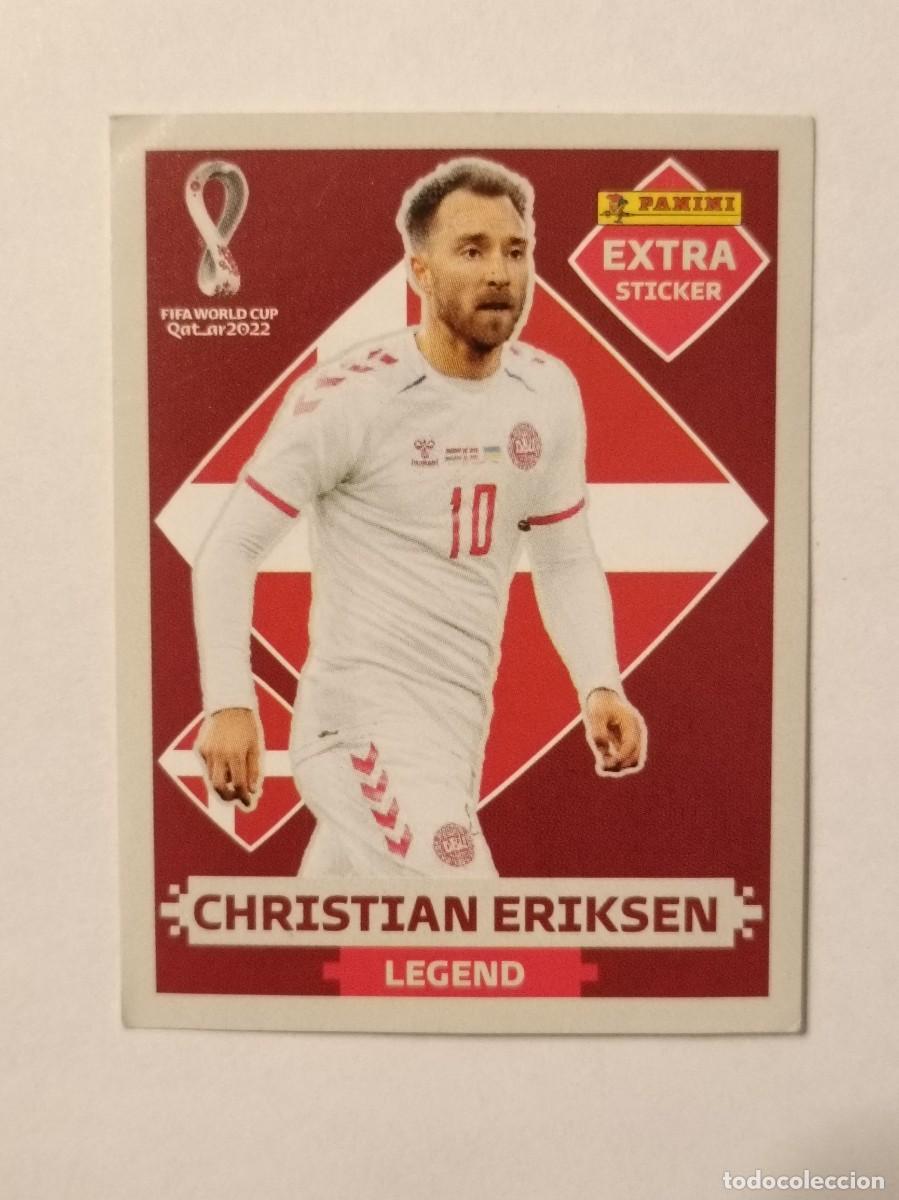 Cromos de f&uacute;tbol: #LEGEND CHRISTIAN ERIKSEN (DINAMARCA) MUNDIAL QATAR 2022 PANINI