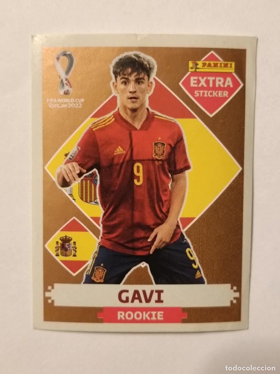 Cromos de f&uacute;tbol: #ROOKIE GAVI (ESPA&Ntilde;A) MUNDIAL QATAR 2022 PANINI