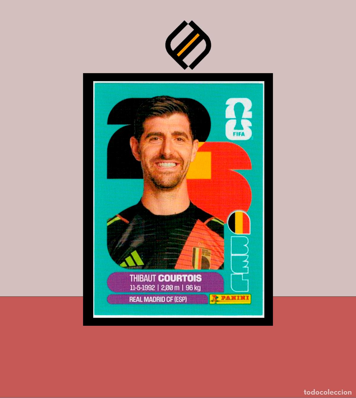 Cartes &agrave; collectionner de Football: PANINI FIFA CLUB WORLD CUP 2026 26 BEL 2 THIBAUT COURTOIS B&Eacute;LGICA STICKER MUNDIAL MEX CAN USA LIGA