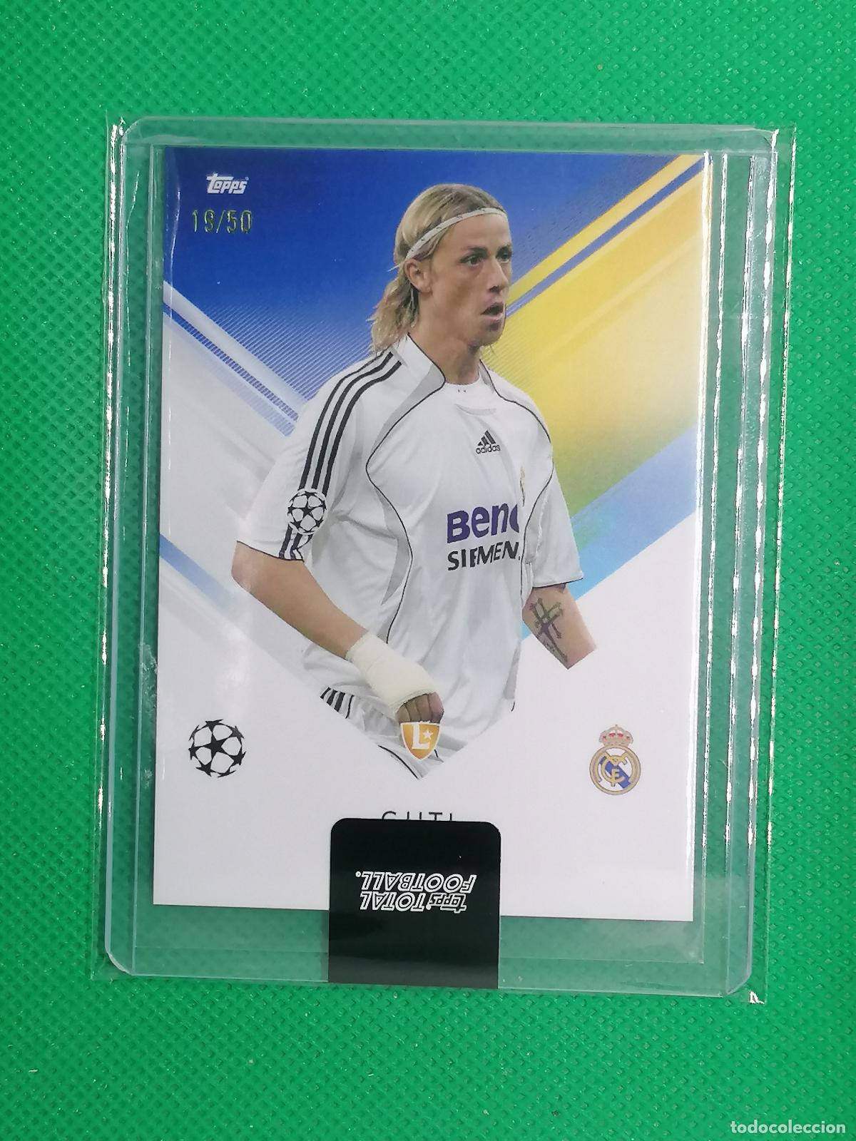Cartes &agrave; collectionner de Football: GUTI REAL MADRID /50 ⚽ TTF TOPPS TOTAL FOOTBALL 25 26 2025 2026 ⚽