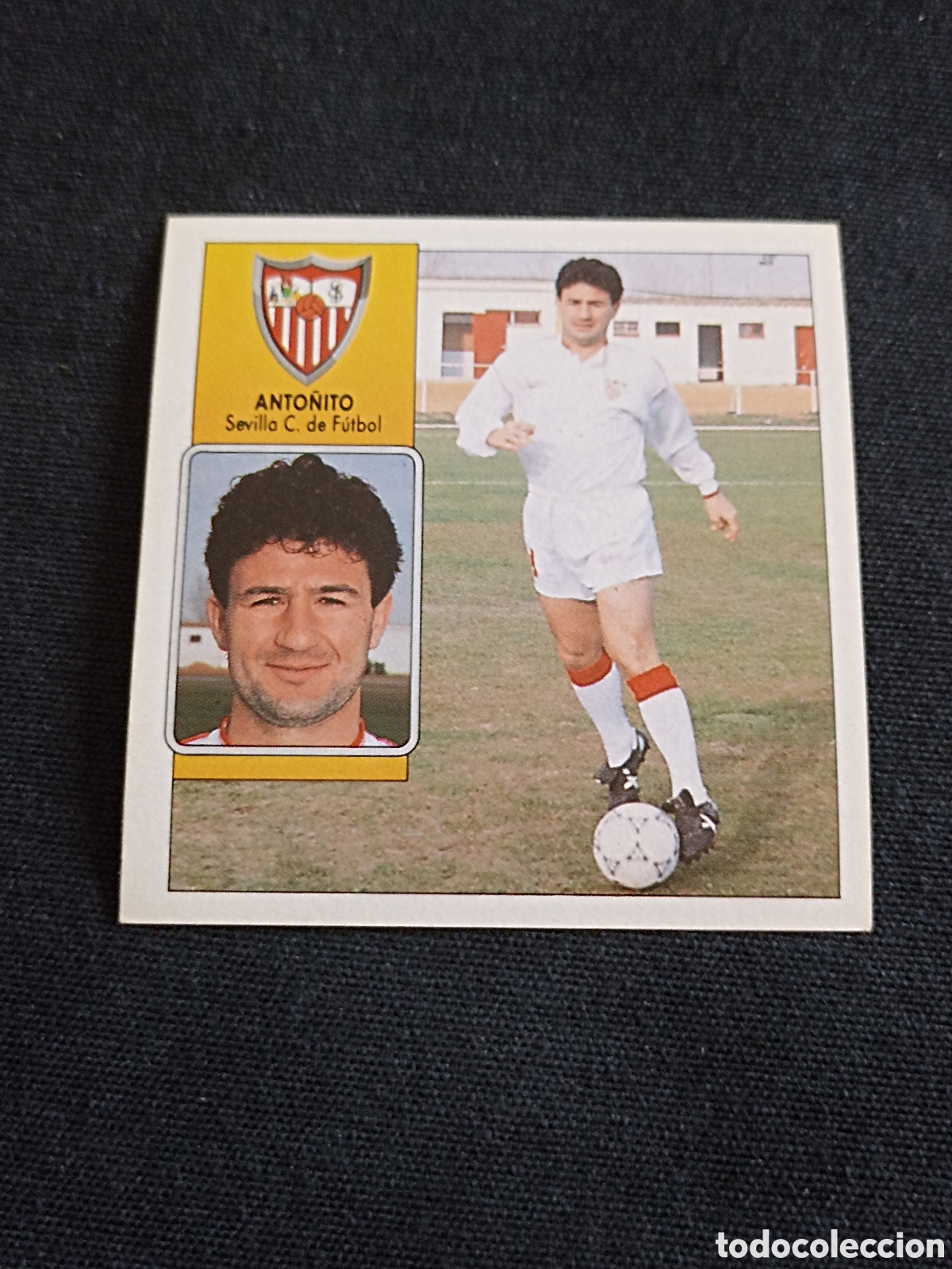 Cromos de f&uacute;tbol: Anto&ntilde;ito ( Sevilla club de f&uacute;tbol ). Liga este 92-93. Nunca pegado