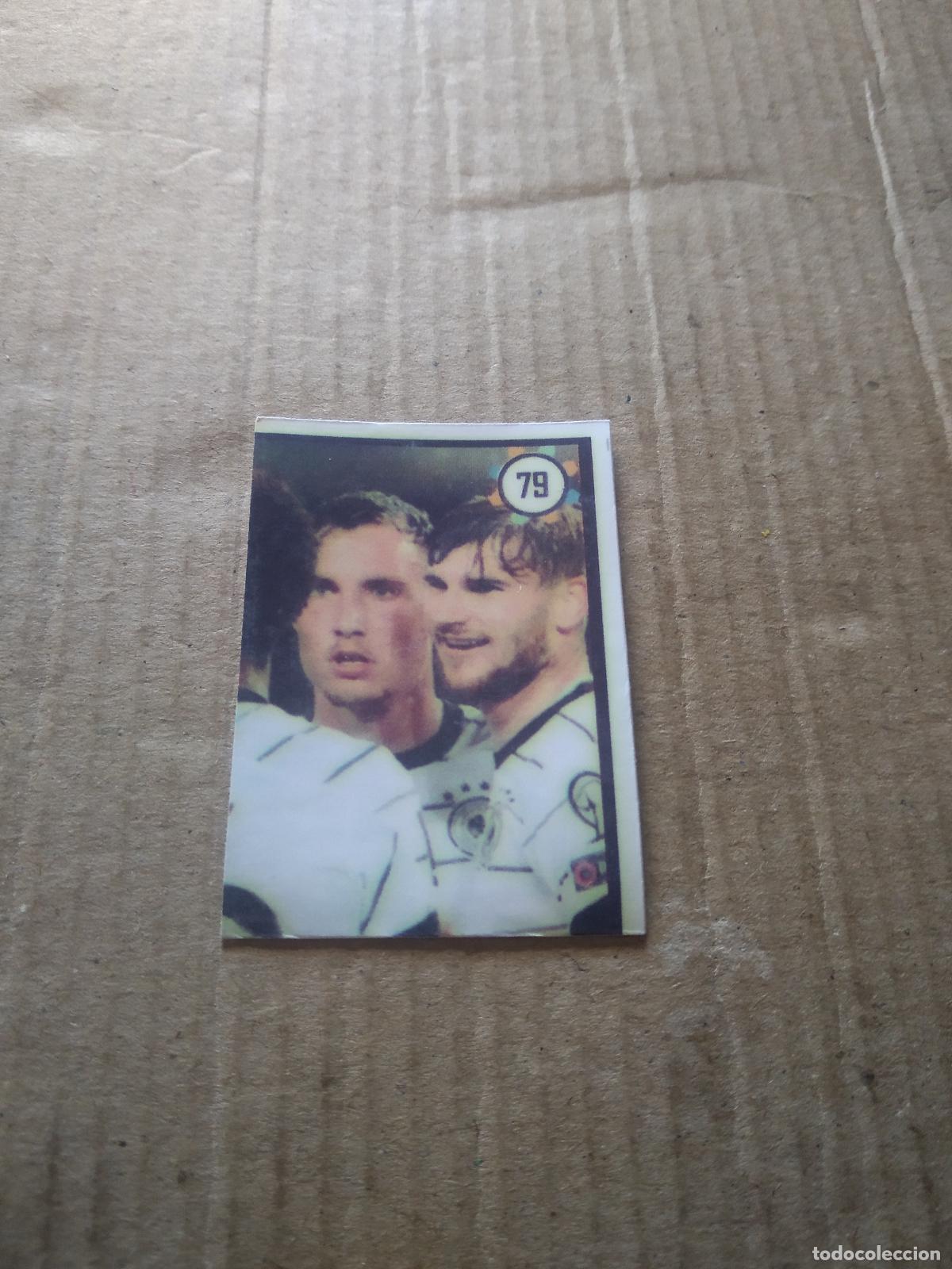 Cromos de f&uacute;tbol: 79 EQUIPO PLANTILLA ALEMANIA CROMO FUTBOL MUNDIAL 2022 WORLD CUP EDITADO EN BRASIL