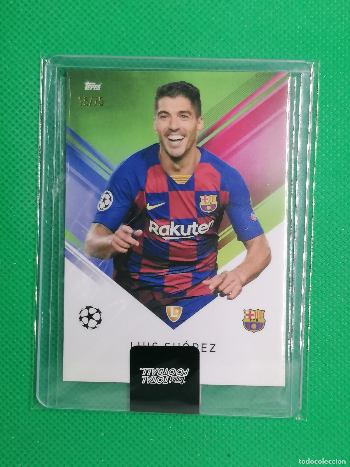 Cromos de f&uacute;tbol: LUIS SUAREZ BARCELONA /75 ⚽ TTF TOPPS TOTAL FOOTBALL 25 26 2025 2026 ⚽