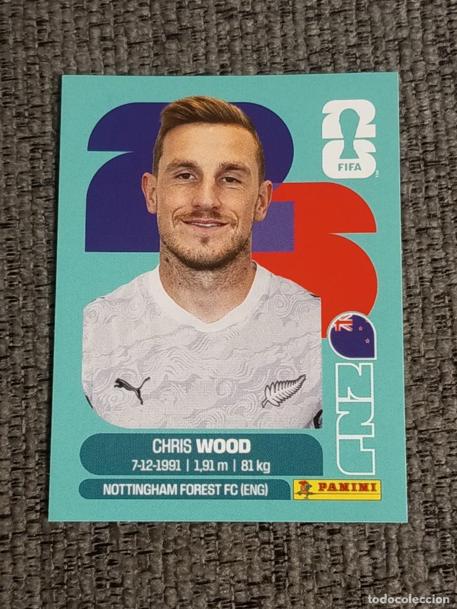 Cromos de f&uacute;tbol: WOOD NZL 17 STICKER MUNDIAL 2026 PANINI FIFA WORLD CUP NUEVO