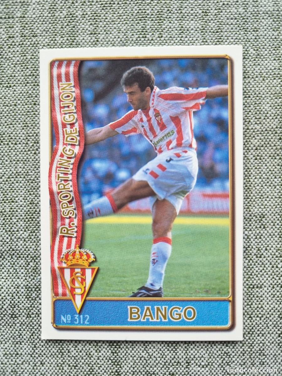 Fu&szlig;ball-Sticker: 312 BANGO (Sporting de Gij&oacute;n). Las Fichas de la Liga 1996 1997 96 97 (Mundicromo)
