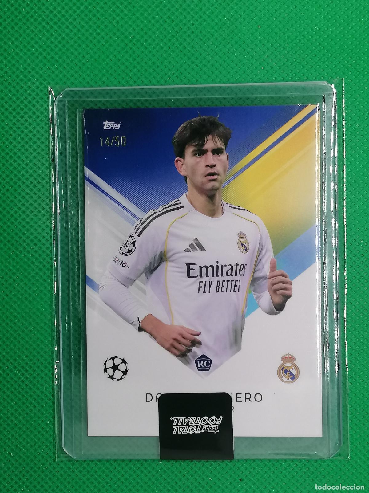 Football Stickers: MESONERO ROOKIE REAL MADRID /50 ⚽ TTF TOPPS TOTAL FOOTBALL 25 26 2025 2026 ⚽