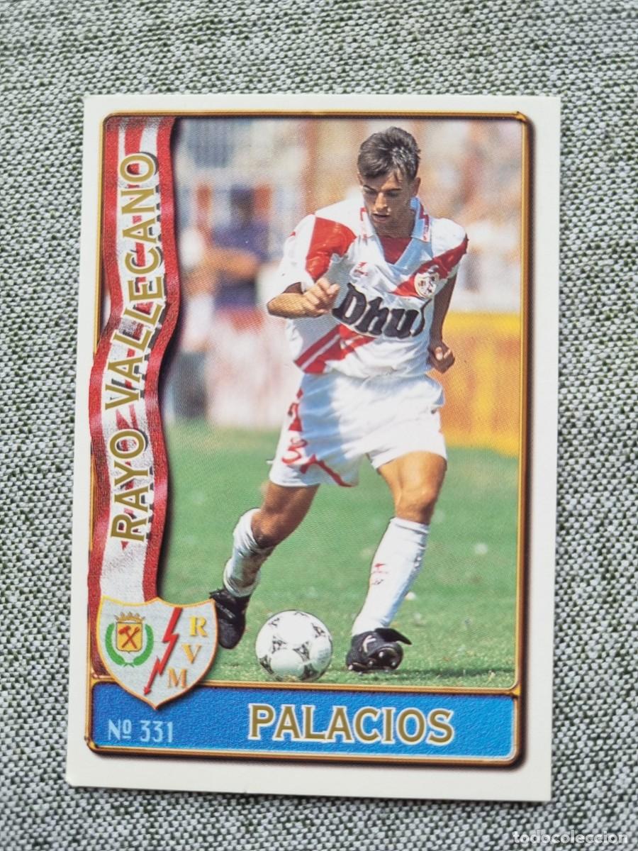 Cartes &agrave; collectionner de Football: 331 PALACIOS (Rayo Vallecano). Las Fichas de la Liga 1996 1997 96 97 (Mundicromo)
