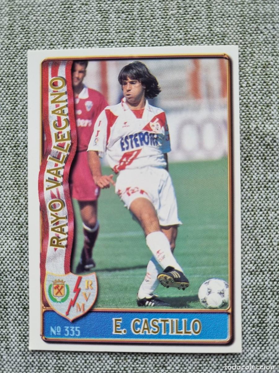 Cartes &agrave; collectionner de Football: 335 EZEQUIEL CASTILLO (Rayo Vallecano). Las Fichas de la Liga 1996 1997 96 97 (Mundicromo)