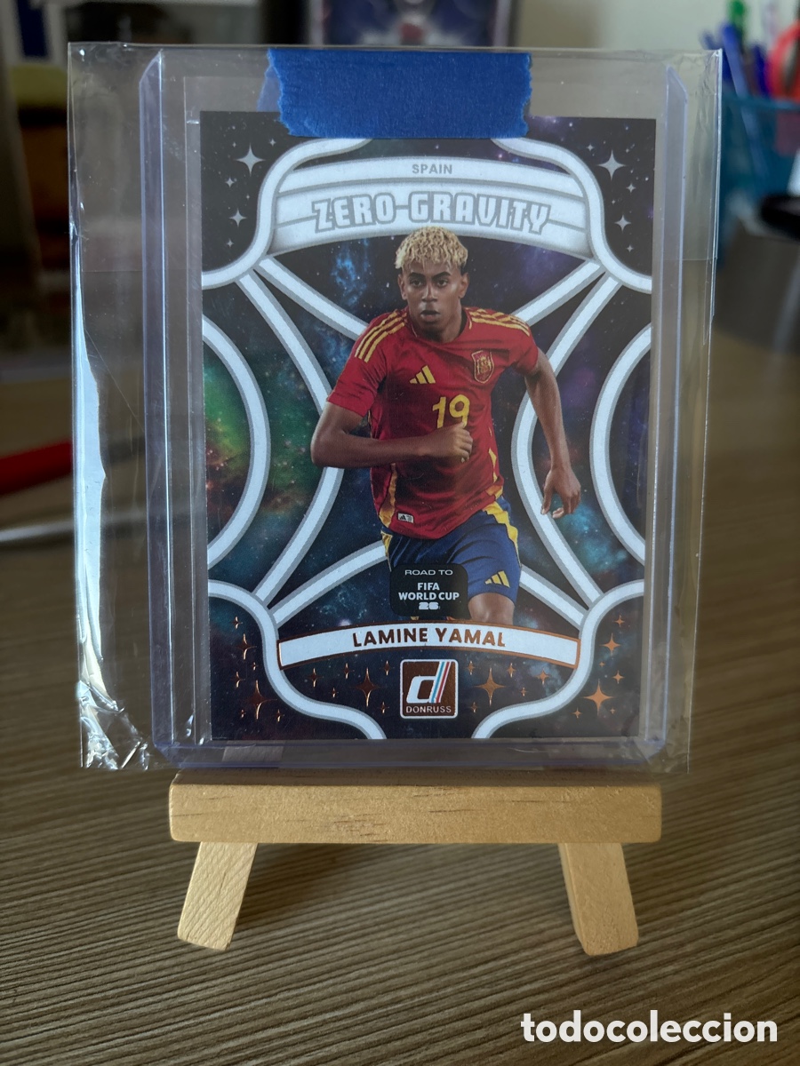 Cromos de f&uacute;tbol: Yamal Donruss Zero Gravity