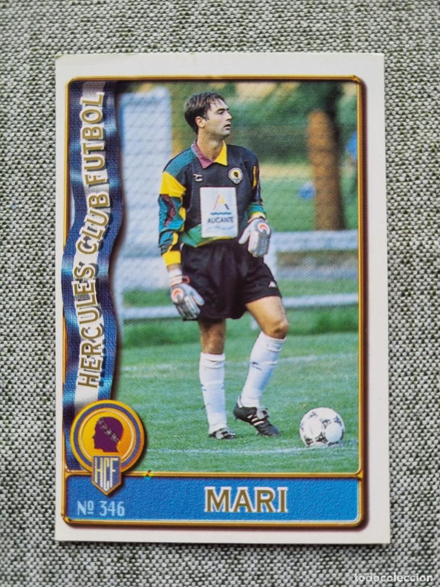 Cartes &agrave; collectionner de Football: 346 MARI (H&eacute;rcules CF). Las Fichas de la Liga 1996 1997 96 97 (Mundicromo)