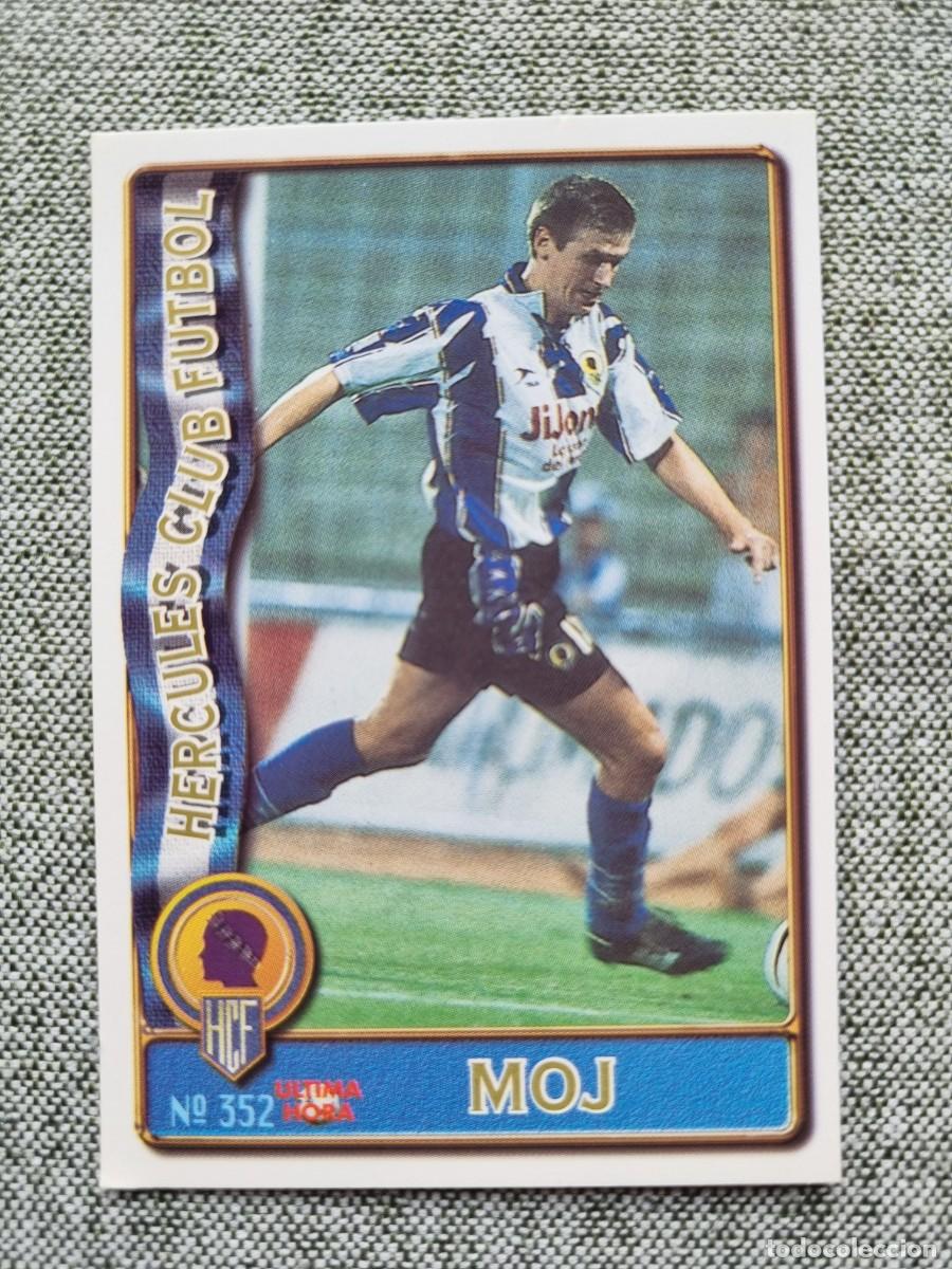 Cartes &agrave; collectionner de Football: 352 MOJ (H&eacute;rcules CF) &Uacute;LTIMA HORA. Las Fichas de la Liga 1996 1997 96 97 (Mundicromo)