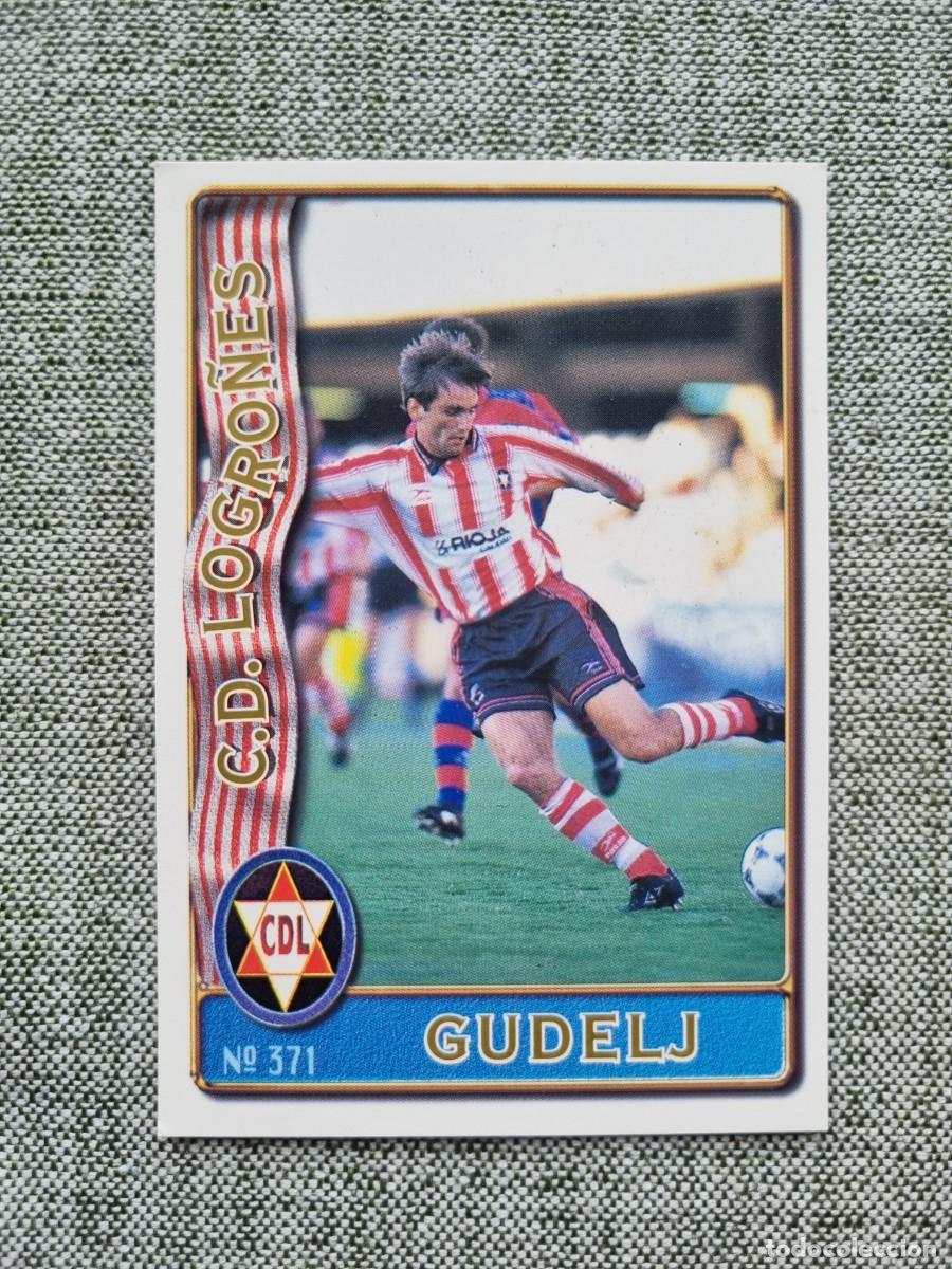 Cromos de Futebol: 371 GUDELJ (CD Logro&ntilde;&eacute;s). Las Fichas de la Liga 1996 1997 96 97 (Mundicromo)