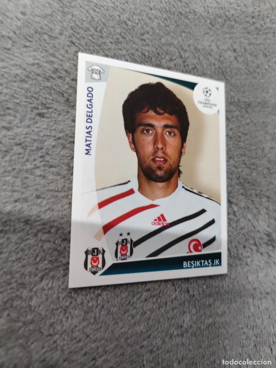 Fu&szlig;ball-Sticker: 115 CHAMPIONS LEAGUE 09 10 PANINI MATIAS DELGADO BEŞIKTAŞ JK 2009 2010 UCL AAA