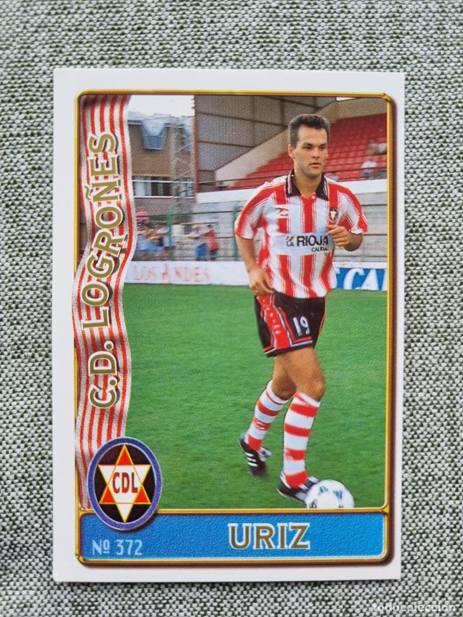 Fu&szlig;ball-Sticker: 372 URIZ (CD Logro&ntilde;&eacute;s). Las Fichas de la Liga 1996 1997 96 97 (Mundicromo)