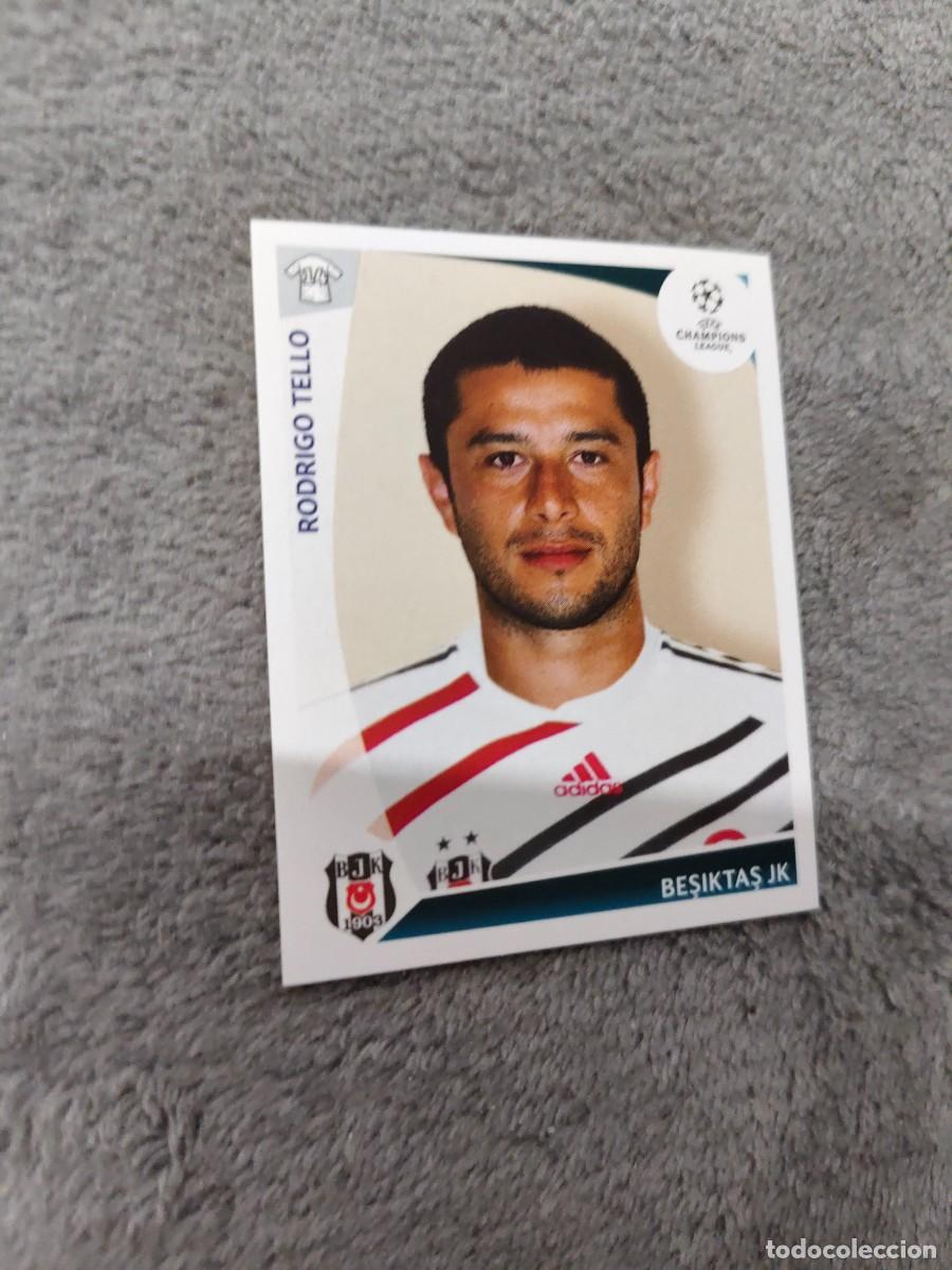 Fu&szlig;ball-Sticker: 116 CHAMPIONS LEAGUE 09 10 PANINI RODRIGO TELLO BEŞIKTAŞ JK 2009 2010 UCL AAA