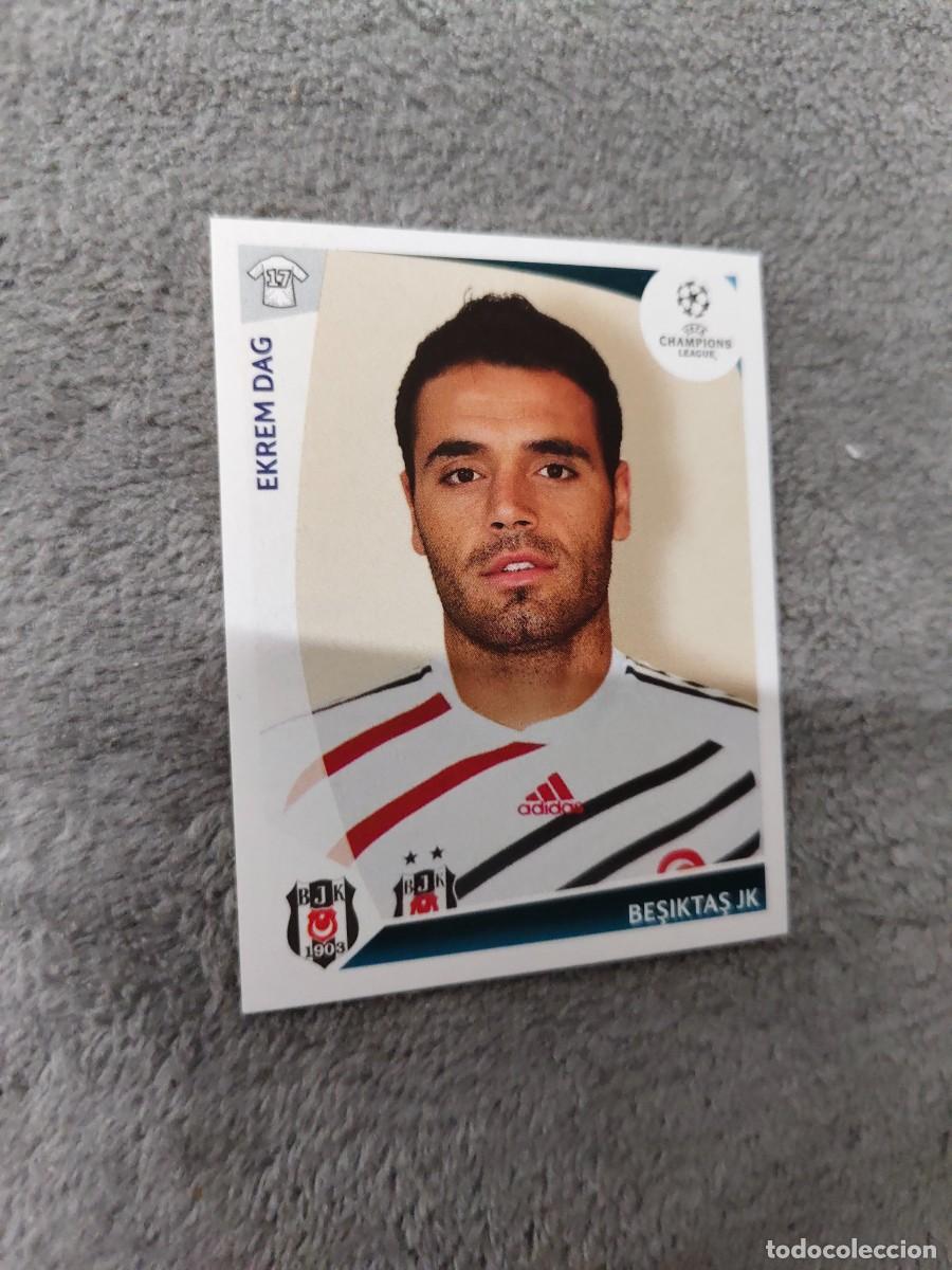 Fu&szlig;ball-Sticker: 117 CHAMPIONS LEAGUE 09 10 PANINI EKREM DAG BEŞIKTAŞ JK 2009 2010 UCL AAA