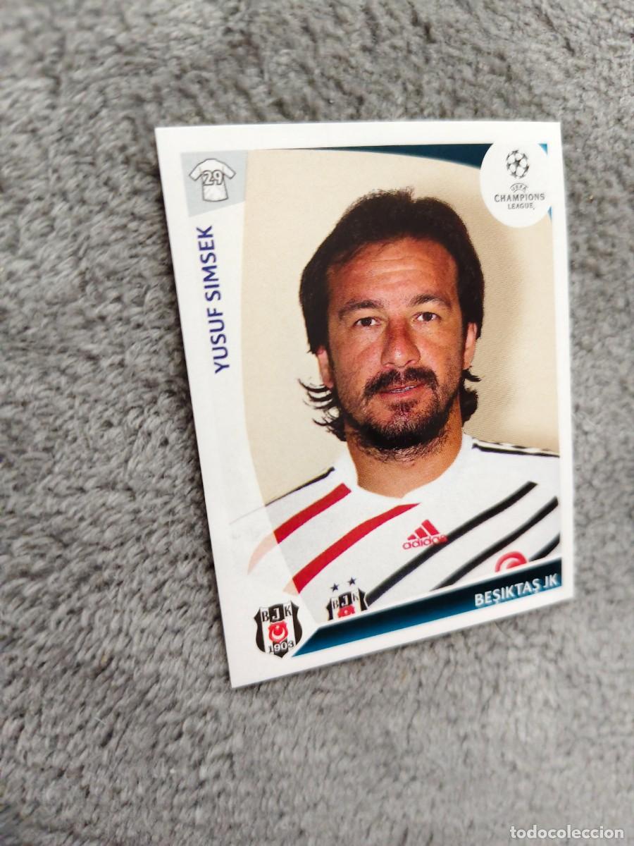 Fu&szlig;ball-Sticker: 119 CHAMPIONS LEAGUE 09 10 PANINI YUSUF SIMSEK BEŞIKTAŞ JK 2009 2010 UCL AAA