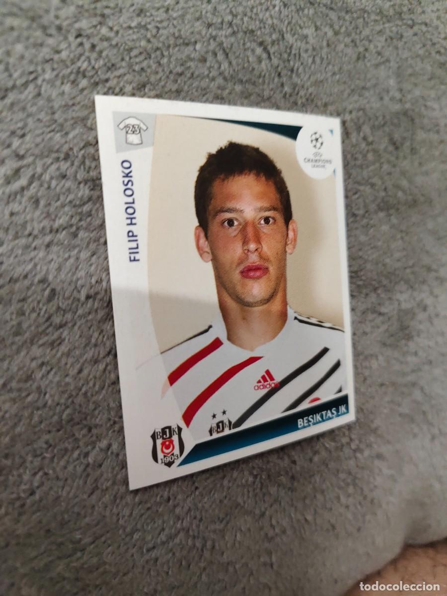 Fu&szlig;ball-Sticker: 123 CHAMPIONS LEAGUE 09 10 PANINI FILIP HOLOSKO BEŞIKTAŞ JK 2009 2010 UCL AAA